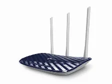 Ruteador Inalambrico Tp-link Ac750 C20, Doble Banda 2.4/5ghz, 4 Puertos Rj45 10/100mbps, Wps